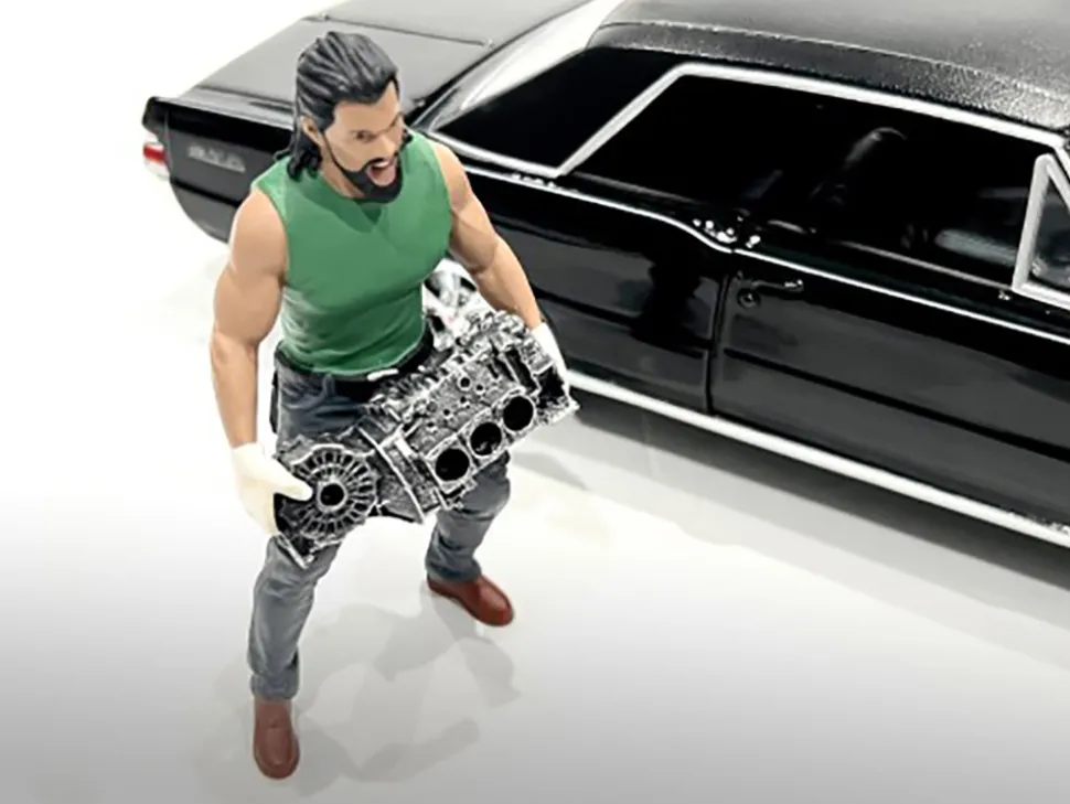 Muscle Mechanics Figure #5 for 1/24 Scale Models by American Diorama