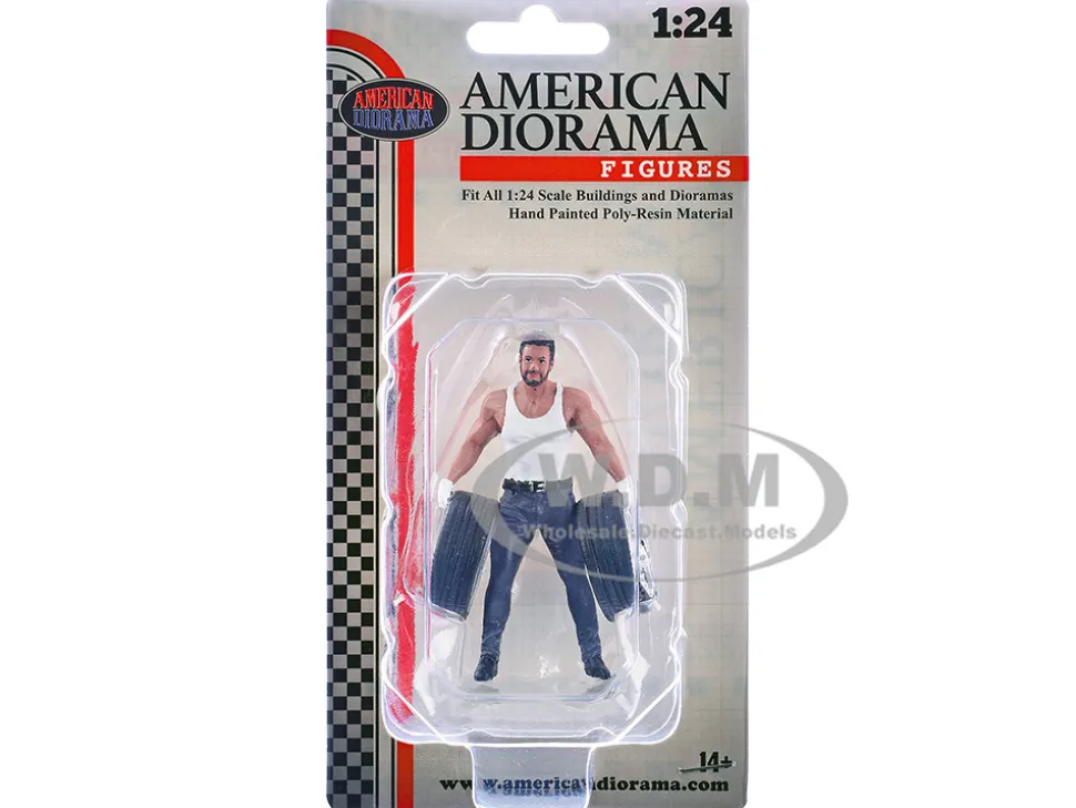 Muscle Mechanics Figure #1 for 1/24 Scale Models by American Diorama