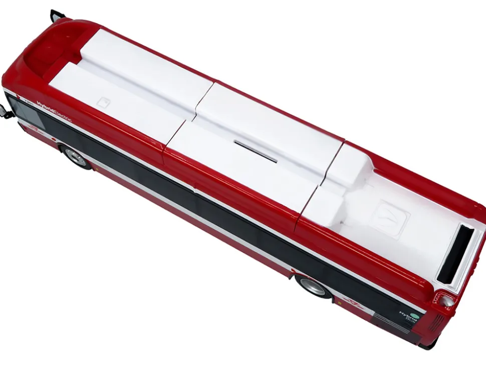 New Flyer Xcelsior Transit Bus Bank "TTC – Toronto Transit Commission" Red and White "The Bus & Motorcoach Collection" Limited Edition to 504 Pieces Worldwide 1/43 Model by Iconic Replicas