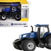 New Holland Genesis T8.415 Tractor with Dual Wheels Blue "Prestige Collection" 1/64 Diecast Model by ERTL TOMY