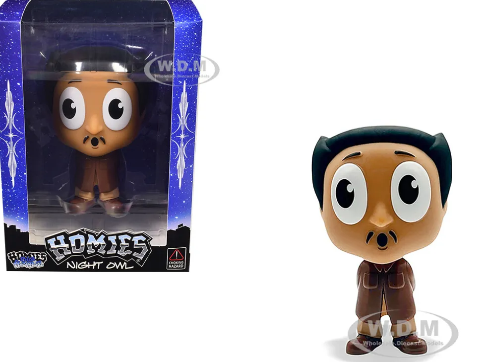 Night Owl 4.5" Figure "Homies Big Headz" Series 5 Model by Homies