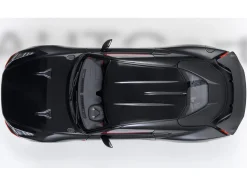 Nissan GT-R50 By ItalDesign Black and Matt Black 1/18 Model Car by Autoart