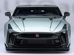 Nissan GT-R50 By ItalDesign Green Metallic and Black 1/18 Model Car by Autoart