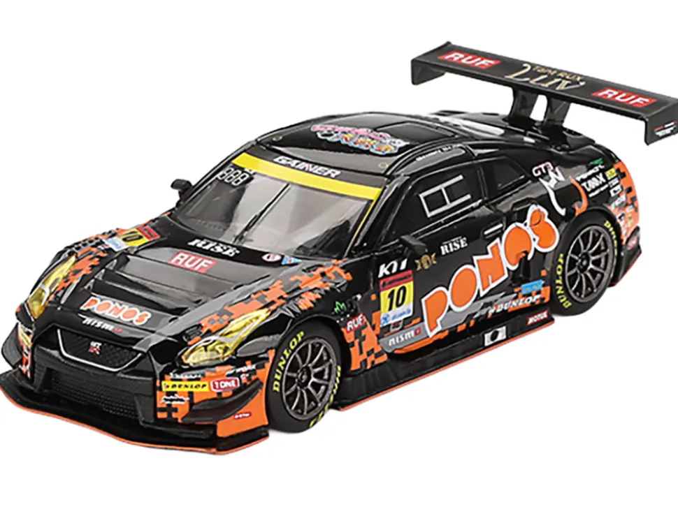 Nissan GT-R NISMO GT3 #10 Hironobu Yasuda - Riki Okusa "PONOS GAINER" "Super GT Series" (2023) Limited Edition 1/64 Diecast Model Car by Mini GT