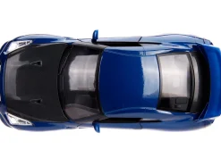 2009 Nissan GT-R R35 Blue Metallic Carbon Lights Brian Figurine Fast & Furious Movie 1/18 Diecast Model Car Jada 31142