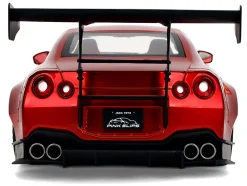 Nissan GT-R (R35) Liberty Walk Body Kit 2.0 RHD (Right Hand Drive) Red Metallic with Carbon Hood 