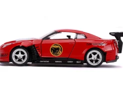 2009 Nissan GT-R R35 Red Red Ranger's Power Rangers 1/32 Diecast Model Car Jada 31827