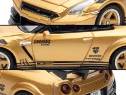 Nissan GT-R (R35) Top Secret Thailand RHD (Right Hand Drive) Gold Metallic 