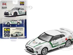 Nissan GT-R R35 White Dubai Police EXPO 2020 Livery Limited Edition to 720 pieces Worldwide 1/64 Diecast Model Car Era Car NS21GTR98