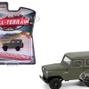 1962 Nissan Patrol Matt Olive Green "All Terrain" Series 16 1/64 Diecast Model Car by Greenlight