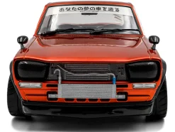 1970 Nissan Skyline (C10) Hakosuka RHD (Right Hand Drive) Orange Metallic 1/18 Diecast Model Car by Solido