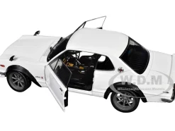 1970 Nissan Skyline (C10) Hakosuka RHD (Right Hand Drive) White 1/18 Diecast Model Car by Solido