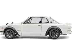 1970 Nissan Skyline (C10) Hakosuka RHD (Right Hand Drive) White 1/18 Diecast Model Car by Solido
