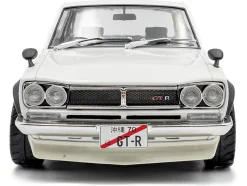1970 Nissan Skyline (C10) Hakosuka RHD (Right Hand Drive) White 1/18 Diecast Model Car by Solido