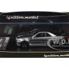 Nissan Skyline GT-R (BNR34) Nismo CRS RHD (Right Hand Drive) Gray Metallic 1/64 Diecast Model Car by Ignition Model