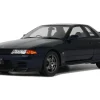 1993 Nissan Skyline GT-R (BNR32) RHD (Right Hand Drive) Dark Blue Pearl Limited Edition to 2000 pieces Worldwide 1/18 Model Car by Otto Mobile
