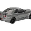 Nissan Skyline GT-R (NISMO BNR34 CRS Version) RHD (Right Hand Drive) Dark Metal Gray Metallic Limited Edition 1/64 Diecast Model Car by Mini GT