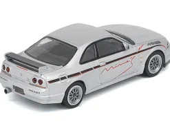Nissan Skyline GT-R N1 (R33) RHD (Right Hand Drive) "Tuned by Mine's" Silver 1/64 Diecast Model Car by Inno Models