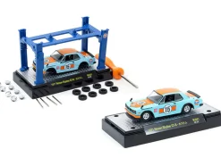 1971 Nissan Skyline GT-R RHD (Right Hand Drive) #15 "Gulf Oil" Light Blue and Orange "Auto-Lifts" Series Limited Edition to 3300 pieces Worldwide 1/64 Diecast Model Car by M2 Machines