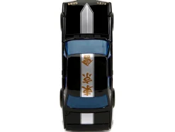 1971 Nissan Skyline GT R RHD Right Hand Drive Black with Silver Stripe and Mikey Diecast Figure Tokyo Revengers 2021 TV Series 