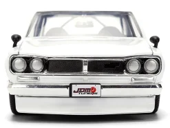 1971 Nissan Skyline 2000GT-R RHD (Right Hand Drive) White with Gold Graphics
