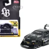 1999 Nissan Skyline GT-R (R34) #5 "Liberty Walk" Black 1/64 Diecast Model Car by Muscle Machines