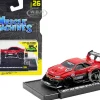 1999 Nissan Skyline GT R R34 #5 Liberty Walk Red and Black 1/64 Diecast Model Car Muscle Machines 15566RD