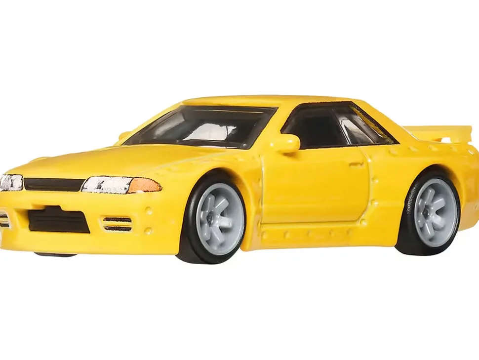 Nissan Skyline GT-R (R32) Pandem RHD (Right Hand Drive) Yellow "Ronin Run II" Series Diecast Model Car by Hot Wheels
