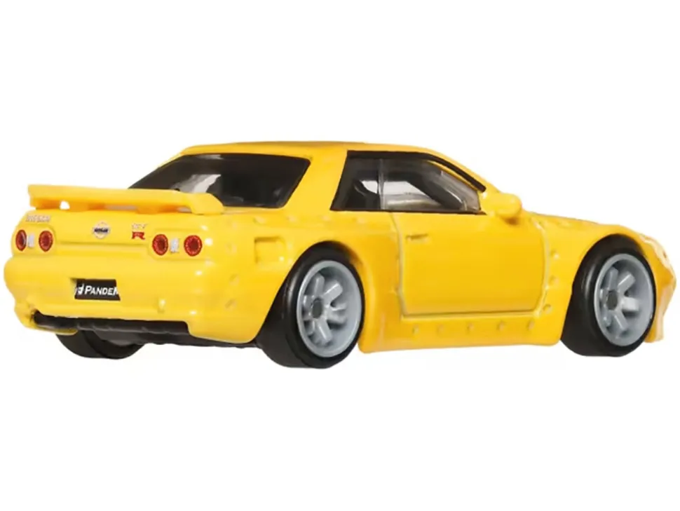 Nissan Skyline GT-R (R32) Pandem RHD (Right Hand Drive) Yellow "Ronin Run II" Series Diecast Model Car by Hot Wheels