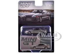 Nissan Skyline GT-R (R32) RHD (Right Hand Drive) "Veilside Combat C-I" Gray Metallic Limited Edition 1/64 Diecast Model Car by Mini GT