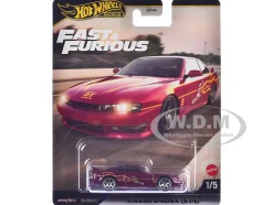 Nissan 240SX (S14) RHD (Right Hand Drive) Maroon with Graphics
