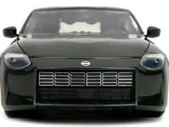 2023 Nissan Z Dark Green Metallic with Black Top Fast X 2023 Movie Fast & Furious Series 1/24 Diecast Model Car Jada 34791