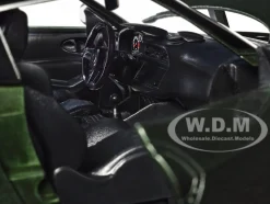 2023 Nissan Z Dark Green Metallic with Black Top Fast X 2023 Movie Fast & Furious Series 1/24 Diecast Model Car Jada 34791