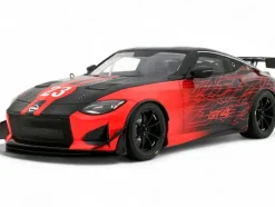 2022 Nissan Z GT4 #23 Black with Red Graphics 