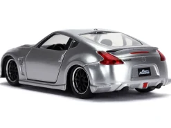 Nissan 370Z Silver Black Hood Fast & Furious Series 1/32 Diecast Model Car Jada 31852