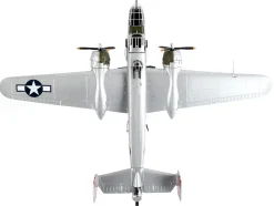North American B 25J Mitchell Bomber Aircraft Panchito United States Air Force 1/100 Diecast Model Airplane Postage Stamp PS5403-4