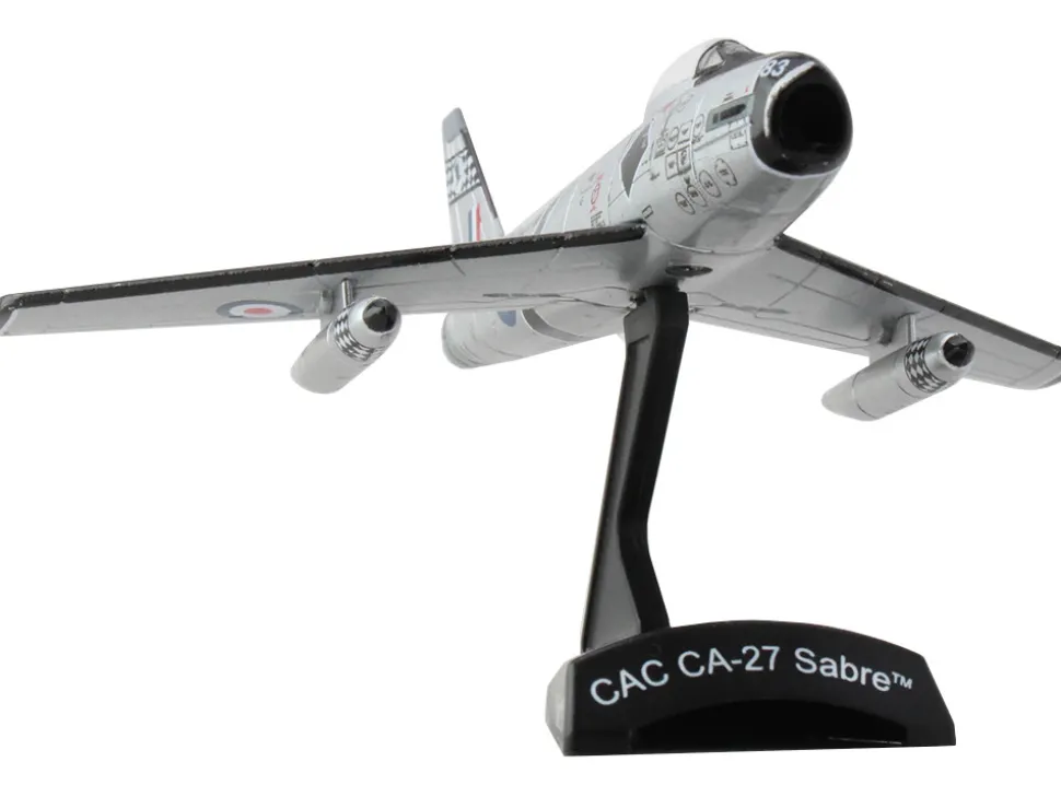 North American CAC CA-27 Sabre Fighter Aircraft "Royal Australian Air Force" 1/110 Diecast Model Airplane by Postage Stamp