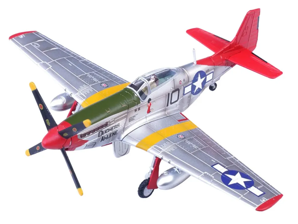 North American P-51D Mustang Aircraft "Duchess Arlene, Robert Williams, 100th Fighter Squadron, 332nd Fighter Group, Tuskegee Airmen, Fifteenth Air Force, Italy" (1944) United States Army Air Forces 1/72 Diecast Model Airplane by Legion