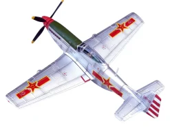 North American P-51K Mustang Aircraft "Captured from Chinese Nationalist Forces, Chinese People's Revolution Military Museum" (1949) People's Liberation Army Air Force 1/72 Diecast Model Airplane by Legion