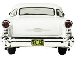 1957 Oldsmobile Starfire Coronado Yellow and Alcan White Limited Edition to 200 pieces Worldwide 1/43 Model Car by Goldvarg Collection