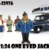 One Eyed Jack "Trailer Park" Figure For 1:24 Diecast Model Cars American Diorama 23976