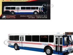2006 Orion V Transit Bus WMATA Washington 54 L Enfant Plaza Station Limited Edition The Vintage Bus and Motorcoach Collection 1/87 (HO) Diecast Model Iconic Replicas 87-0516