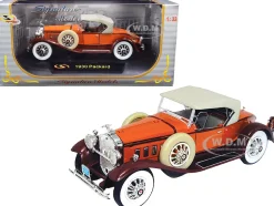 1930 Packard Boattail Speedster Brown 1/32 Diecast Model Car Signature Models 32315
