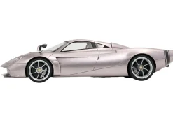 Pagani Huayra Codalunga Iridescent Bronzo Aymara Bronze Metallic with Black Top with DISPLAY CASE Limited Edition to 200 pieces Worldwide 1/18 Model Car by BBR