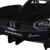 Pagani Huayra Matt Black 1/24 Diecast Model Car Motormax 79502