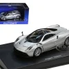 Pagani Huayra Metallic Silver 1/43 Diecast Model Car Autoart 58206