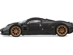 Pagani Utopia Full Carbon with Gold Wheels 1/64 Diecast Model Car by CM Model
