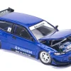 Pandem Civic EG6 RHD (Right Hand Drive) Blue Metallic 1/64 Diecast Model Car by Pop Race