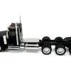Peterbilt 589 3-Axel Day Cab Black 1/87 (HO) Plastic Model Car by HO Logistics