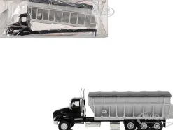 Peterbilt 579 Potato/Sugar Beet Truck Black 1/87 (HO) Plastic Model Car by Promotex